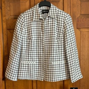 NUEVO Abrigo Traje Para Mujer Sag Harbor Missy Manga Larga Forrado - 10 - Imagen 1 de 6