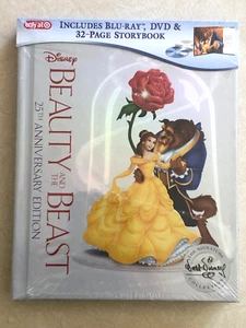 Disney Beauty and the Beast 25th Edition (Blu-ray DVD) Target Exclusive Digibook - Picture 1 of 3