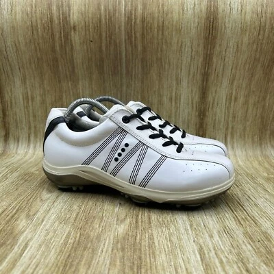 Zapatos de golf blancos Ecco Biom Yak de cuero para mujer 6,5 para hombre 5 EU 37 Foto 1 de 4