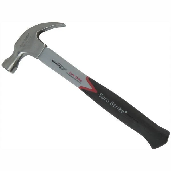 ESTWING Sure Strike Curved Claw Hammer - Fibreglass 20oz - image 1 of 1