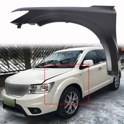 New Lift Fender For 2009-2020 Dodge Journey 5076731AE Front Driver Primed Steel Foto 1 de 4