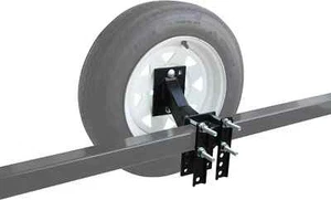 Spare Tire Mount Carrier Truck Trailer Boat Jet Ski Cargo Wheel Holder Bracket - Picture 1 of 7