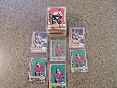 1972-73 O-Pee-Chee OPC Hockey Cards Complete Your Set  U Pick Choose  from 1-110 - Image 1 of 4