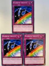Yugioh Rainbow Gravity LDS1-EN115 Common Mint Condition x3