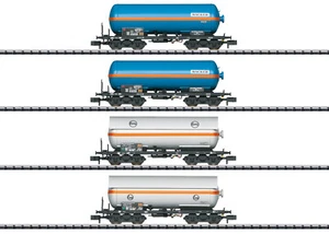 Minitrix / Trix N 15538 Wagen-Set "Druckgas-Kesselwagen" der DB - NEU + OVP - Picture 1 of 1