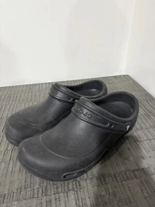 Crocs Bistro rutschfeste Clogs Herren 14 schwarz 10075 Krankenschwester Koch Arbeit Slide - Bild 1 von 6