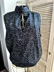 Liverpool Los Angeles Top Damen Größe Small schwarz und goldfarben - Bild 1 von 2