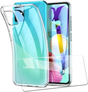 COVER CUSTODIA + PELLICOLA IN VETRO TEMPERATO PER SAMSUNG GALAXY A51 A 51 - Imagen 1 de 27