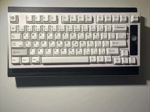 Custom - YUNZII YZ75 75% Wireless Keyboard- Gateron Yellow - Free Express Ship - Picture 1 of 3