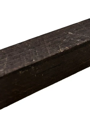 Черное дерево, африканский токарный станок/резьба по дереву 6 дюймов x 1 дюйм x 1 дюйм [WE336] - Изображение 1 из 2