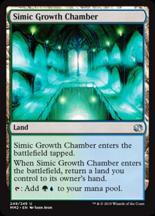 Simic Growth Chamber - Light Play MTG Modern Masters 2015 - Image 1 of 1