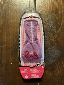 2009 Barbie Doll Fashion Fever Outfit Purple Ruffle Dress - Picture 1 of 5