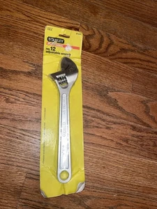 Stanley 12" Alloy Steel Chrome Adjustable Wrench 87-904 Made in USA No. 12 NEW - Picture 1 of 7
