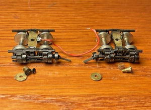 TRUCKS only BRASS 2-Truck Shay Class B Geared Steam Logging Locomotive United HO - Picture 1 of 9