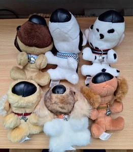 THE Dog Artist Collection Lot Of 6 Puppy PLUSH TOYS - Picture 1 of 3