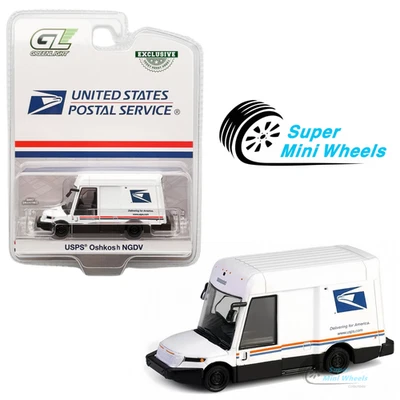 Vehículo de entrega Greenlight 1:64 USPS Oshkosh NGDV próxima generación #30530 Foto 1 de 2