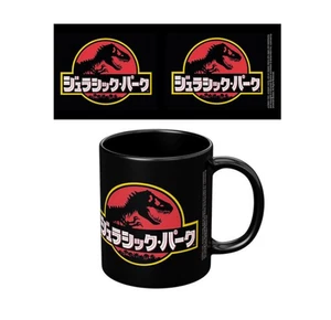 388801 JURASSIC PARK LOGO JAPANESE TEXT CERAMIC 330ML COFFEE MUG TEA CUP - Picture 1 of 1