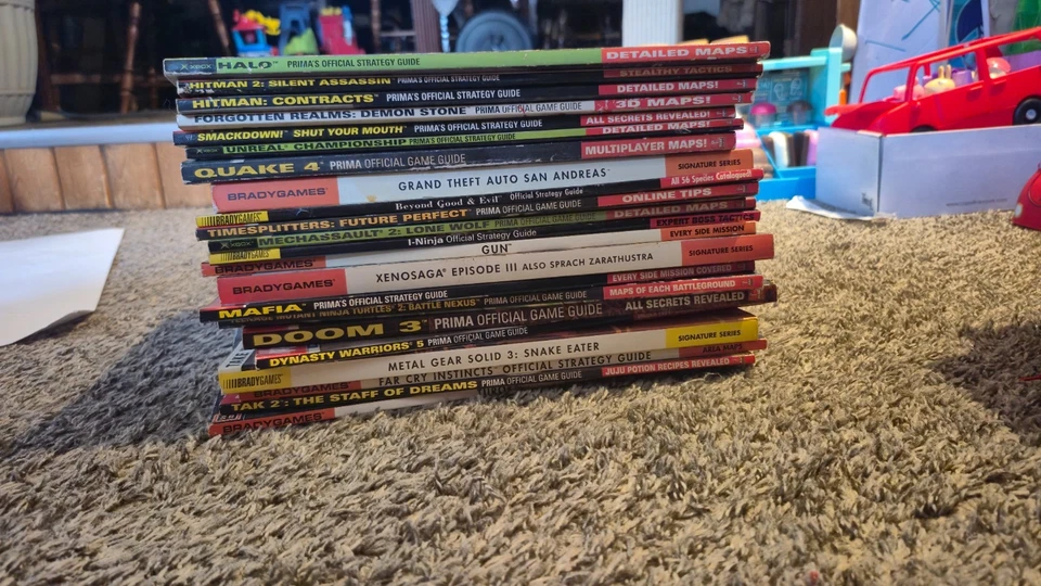 video game strategy guide lot prima games ea games Xbox Playstation 2 - Image 1 of 3