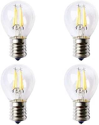 4-Pack Dimmable S11 E17 LED Filament Light Bulb 40W Equivalent Warm White - Image 1 of 2