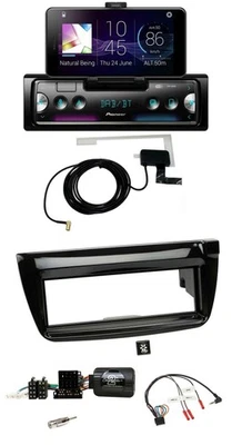 Pioneer DAB Bluetooth Lenkrad USB Autoradio für Fiat Doblo 2012-2015 piano - Bild 1 von 4