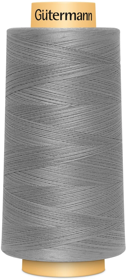Gutermann 3000C-6206 Natural Cotton Thread Solids 3,281yd-Grey - Image 1 of 1