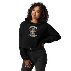 Sudadera corta First Born Unicorn - Imagen 1 de 7