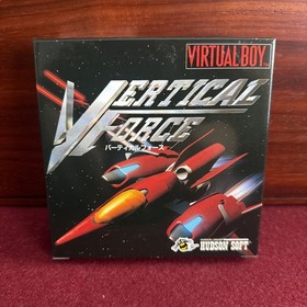 Vertical Force (Nintendo Virtual Boy) Japan Import - Complete CIB New Unopened