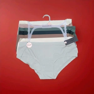 Danskin Intimates Damengröße Large 7er-Pack unsichtbare superweiche Höschen Unterwäsche - Bild 1 von 11