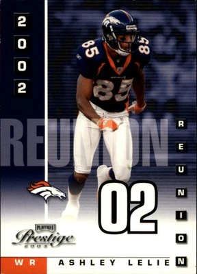 2003 Playoff Prestige 2002 Reunion #R11 Ashley Lelie /2002 - FB - Image 1 of 2