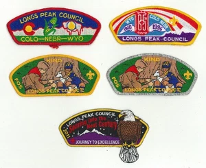 USA BOY SCOUTS OF AMERICA - BSA LONGS PEAK COUNCIL FOS KIND SHOULDER PATCH CSP - Bild 1 von 2