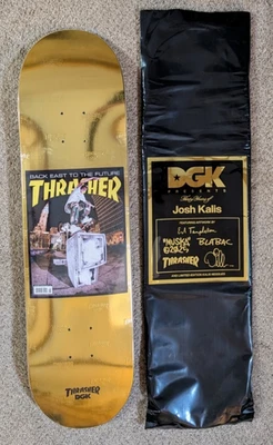 DGK - Josh Kalis 30 Year Boards - Blind Bag -8.06 Deck  # /200 Thrasher Magazine - image 1 of 4