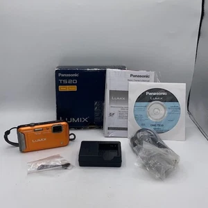Panasonic Lumix DMC-TS20 Digital Camera 16.1MP Bundle - Picture 1 of 6
