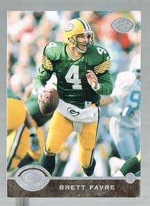 BRETT FAVRE #44 Packers QB 1996 Foglia Edizione da Collezione Versione Oro - Foto 1 di 1