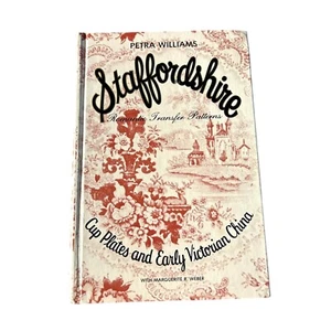 Staffordshire romantische Transfermuster Hardcover Buch von Petra Williams - Bild 1 von 9