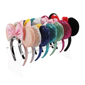 Heaband Holder Organizer,Acrylic Hair Band Ear Display Stand Jewelry Storage for - Picture 1 of 12