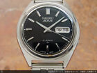 Seiko Actus 7019-8010 Black Dial Day Date Automatic Mens Authentic Watch Japan