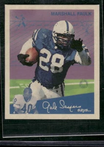 Fleer Goudey II #72 1997 Marshall Faulk Indianapolis Colts - Imagen 1 de 2