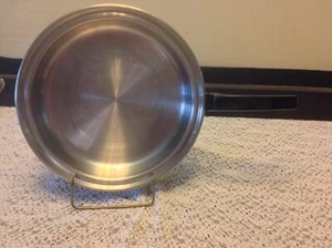 VINTAGE CORY Flavorseal 3-ply 18 8 Stainless Steel 10" Skillet USA VERY NICE! - Picture 1 of 5