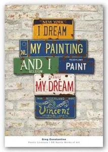 ART Vincent Dream Van Gogh I Dream My Painting I Paint My Dream Greg Constantine - Picture 1 of 1