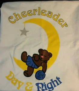 Pillowcase - " CHEERLEADER DAY AND NIGHT" Standard Poly/Cotton Blend - Picture 1 of 1