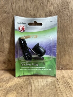 RadioShack Removable Telephone Pickup for Landline Phones Radio Shack 44-533 NEW - Image 1 of 4
