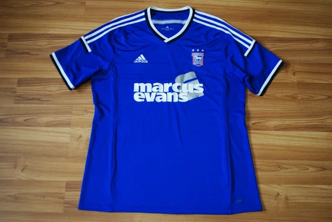 XXL IPSWICH TOWN HOME FOOTBALL SHIRT 2014/2015 JERSEY ADIDAS CAMISETA ENGLAND Cover