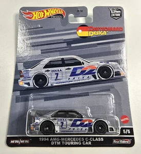 Hot Wheels Premium Deutsohland Design 1994 AMG-Mercedes C-Class DTM Touring Car - Picture 1 of 1