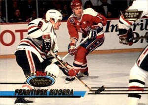 1993-94 Stadium Club MEMBERS ONLY #442 Frantisek Kucera CHICAGO BLACKHAWKS