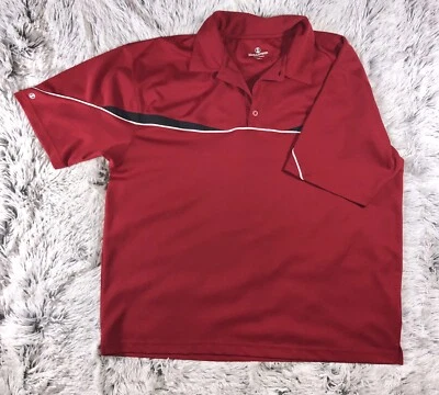 Camisa Holloway Roja Hombre Talla 2XL. Poliéster/transpirable Foto 1 de 4