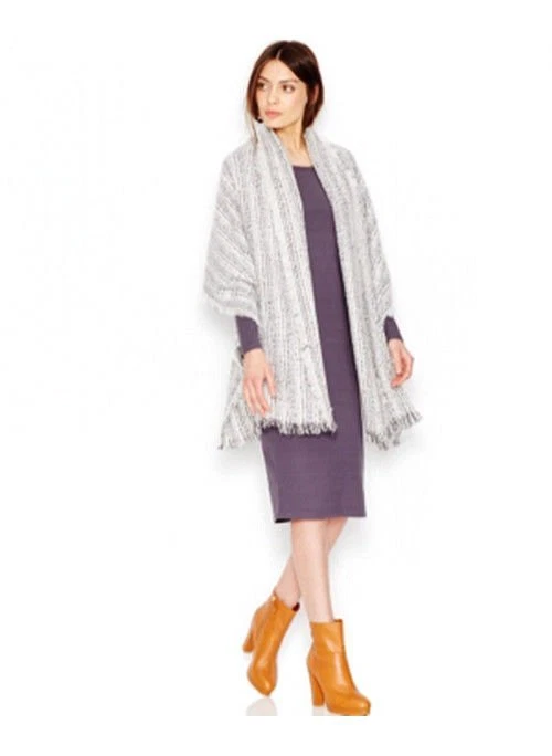 NWT Collection Eighteen Women's The Runway Wrap Polar White One Size Fits Most - Image 1 of 1