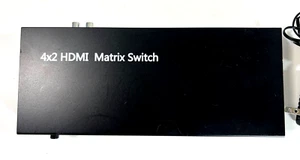 HDMI Matrix Switch - 4x2 - Picture 1 of 3
