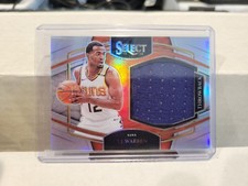 2021-22 Select TJ Warren Throwback Silver Prizm Game Worn Jersey #TJW Suns