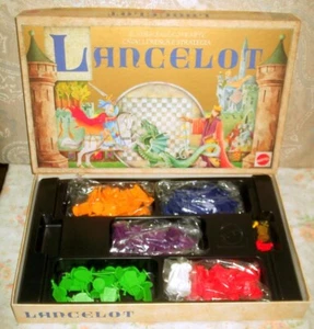 LANCELOT GIOCO DI STRATEGIA MATTEL QUASI COMPLETO X RICAMBI VINTAGE. - Foto 1 di 2