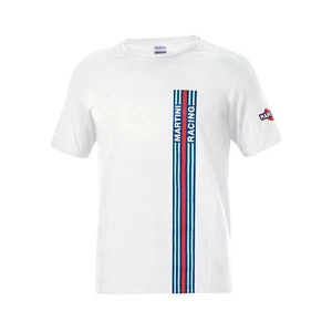 T-shirt uomo nuova Sparco Martini a righe bianca (XL) - Foto 1 di 2